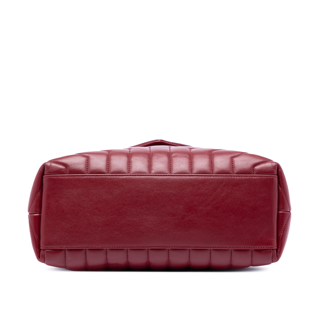 Pre-Loved Saint Laurent Medium Matelasse Calfskin Monogram LouLou Shoulder Bag - Picture 3 of 6